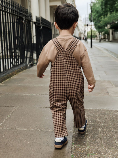 Brown Corduroy Dungarees (3mths-7yrs)