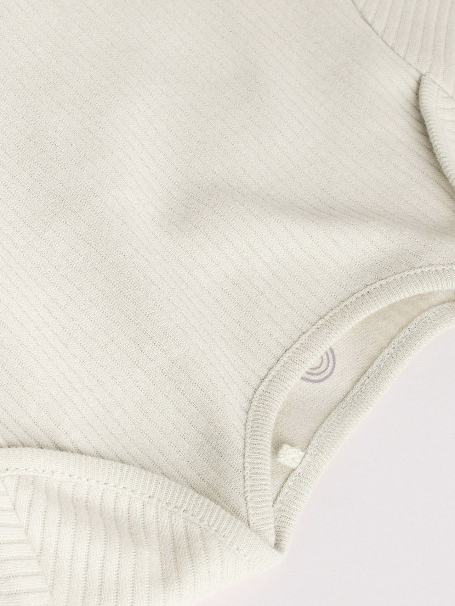 Blue Baby Long Sleeve Bodysuits 5 Pack image 4