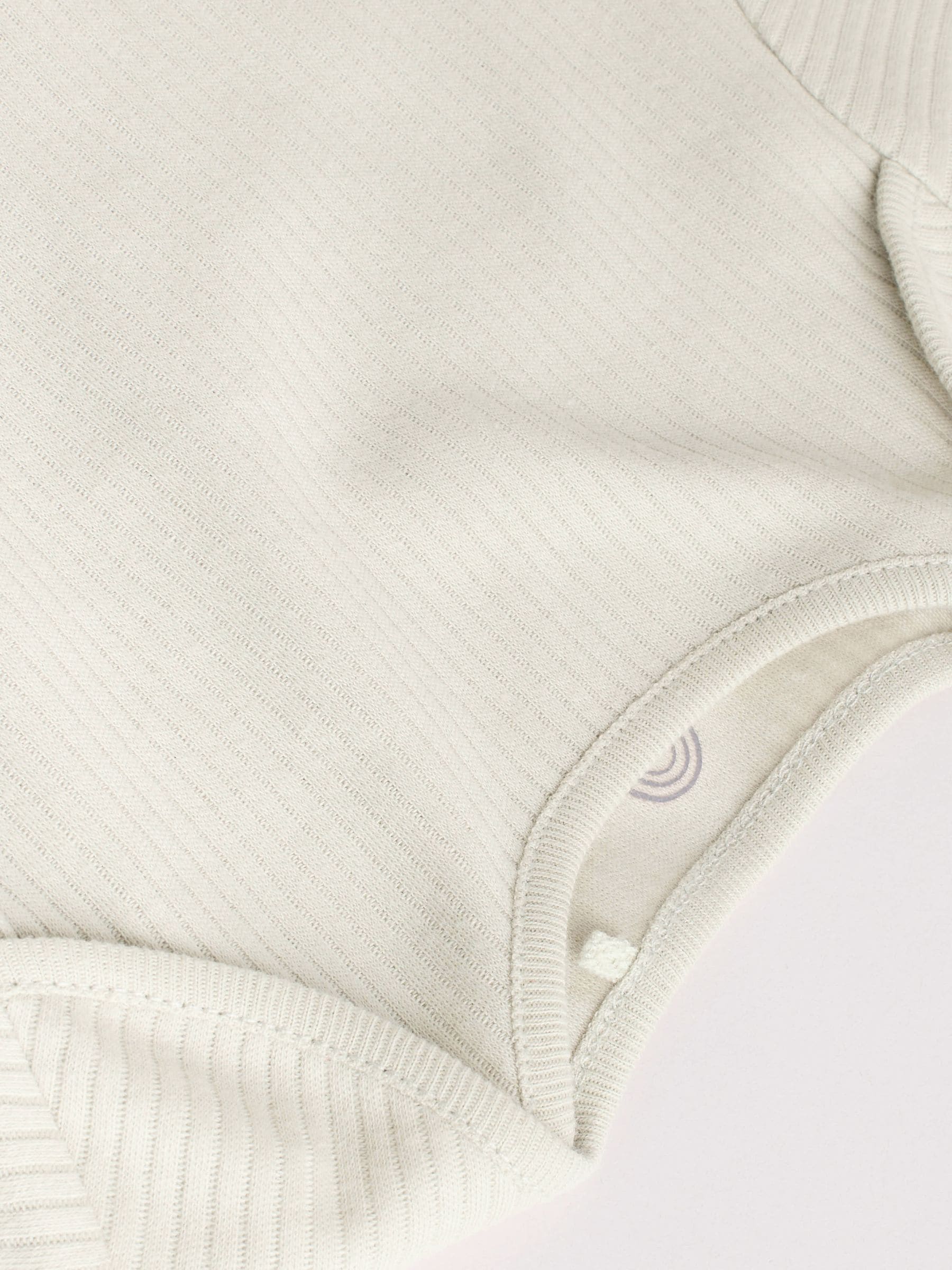 Blue Baby Long Sleeve Bodysuits 5 Pack image 4