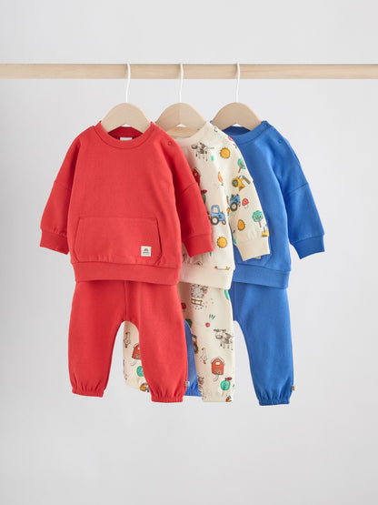 Dsiney Kidz - Bright Farm Baby Sweatshirt and Joggers Set 6 Piece (0mths-3yrs) image 1