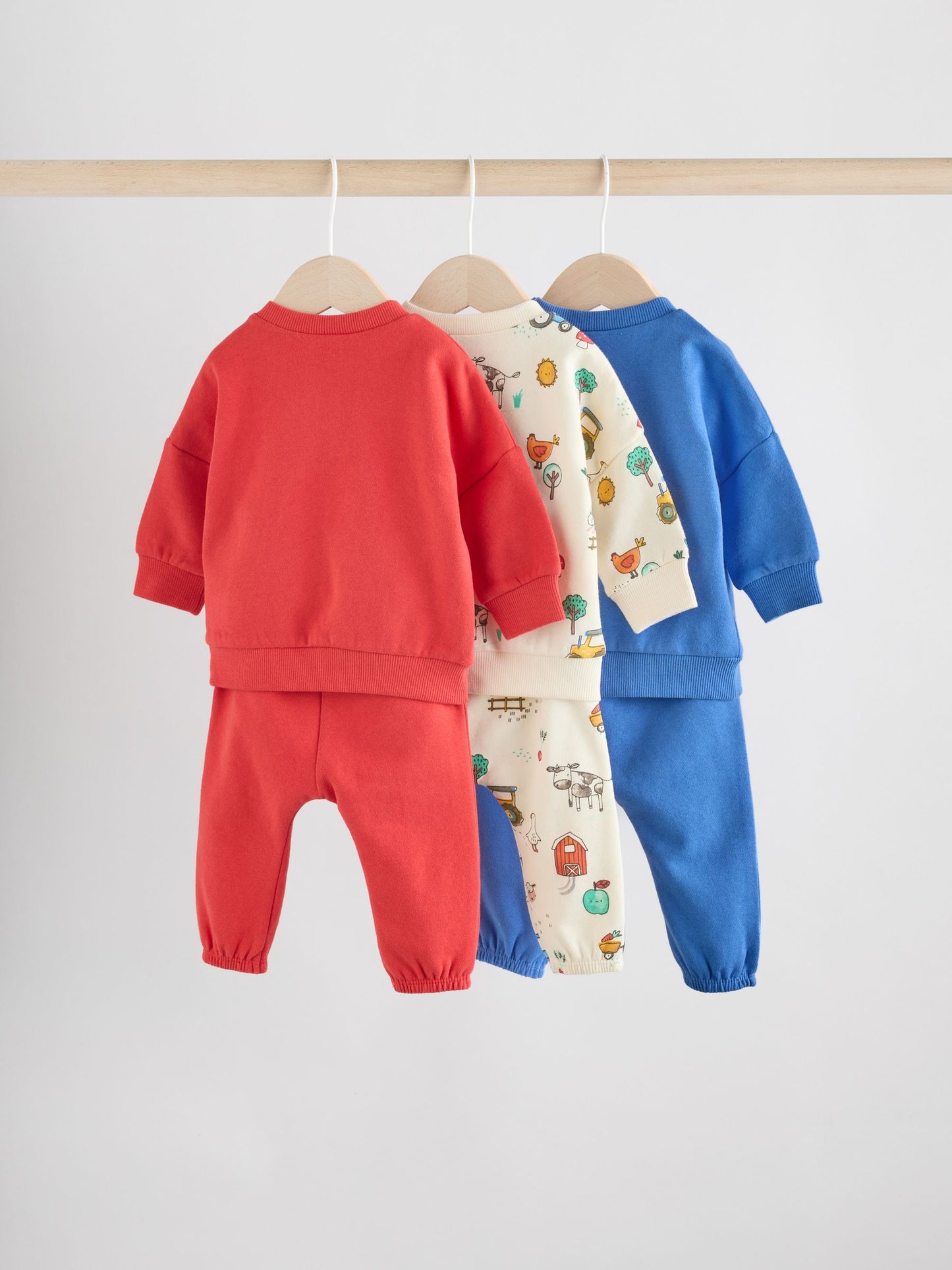 Dsiney Kidz - Bright Farm Baby Sweatshirt and Joggers Set 6 Piece (0mths-3yrs) image 2