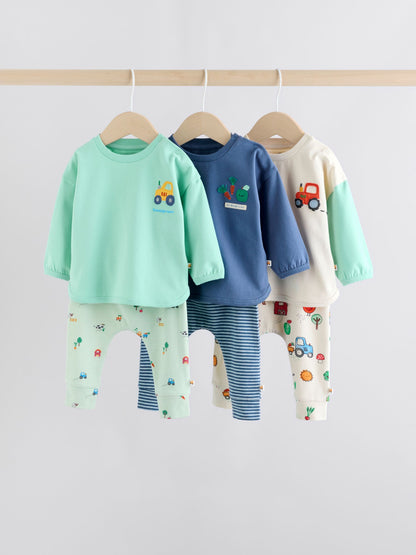 Bright Farm Tops and Leggings 6 Piece Baby Set (0mths-3yrs) image 1