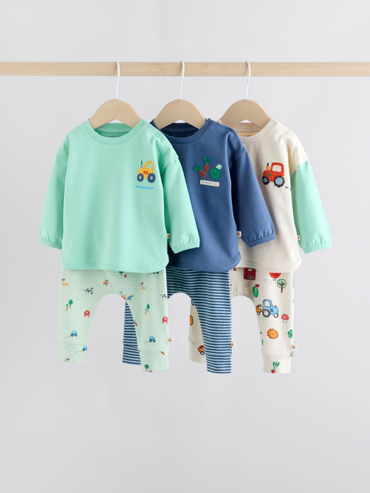 Bright Farm Tops and Leggings 6 Piece Baby Set (0mths-3yrs) image 1