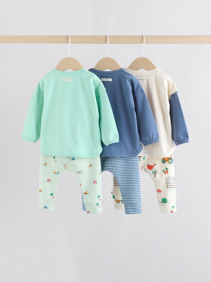 Bright Farm Tops and Leggings 6 Piece Baby Set (0mths-3yrs) image 2