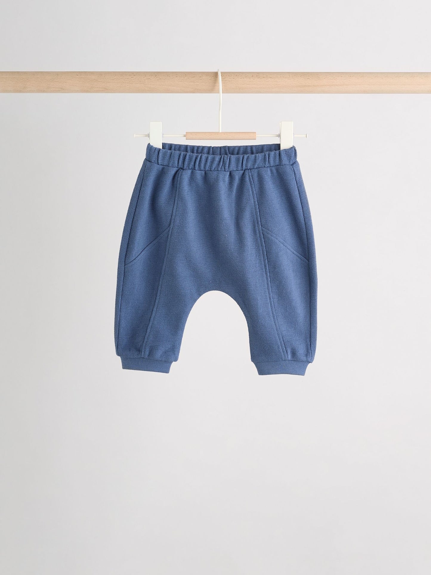 Blue/Neutral Joggers Baby 3 Pack (0mths-2yrs) image 4