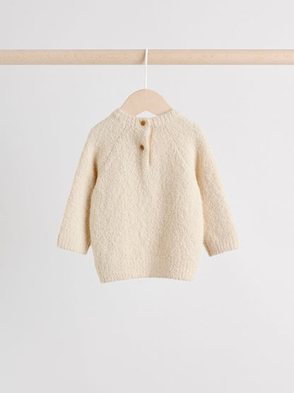 Neutral Bear Baby Knitted Jumper and Leggings Set (0mths-2yrs)