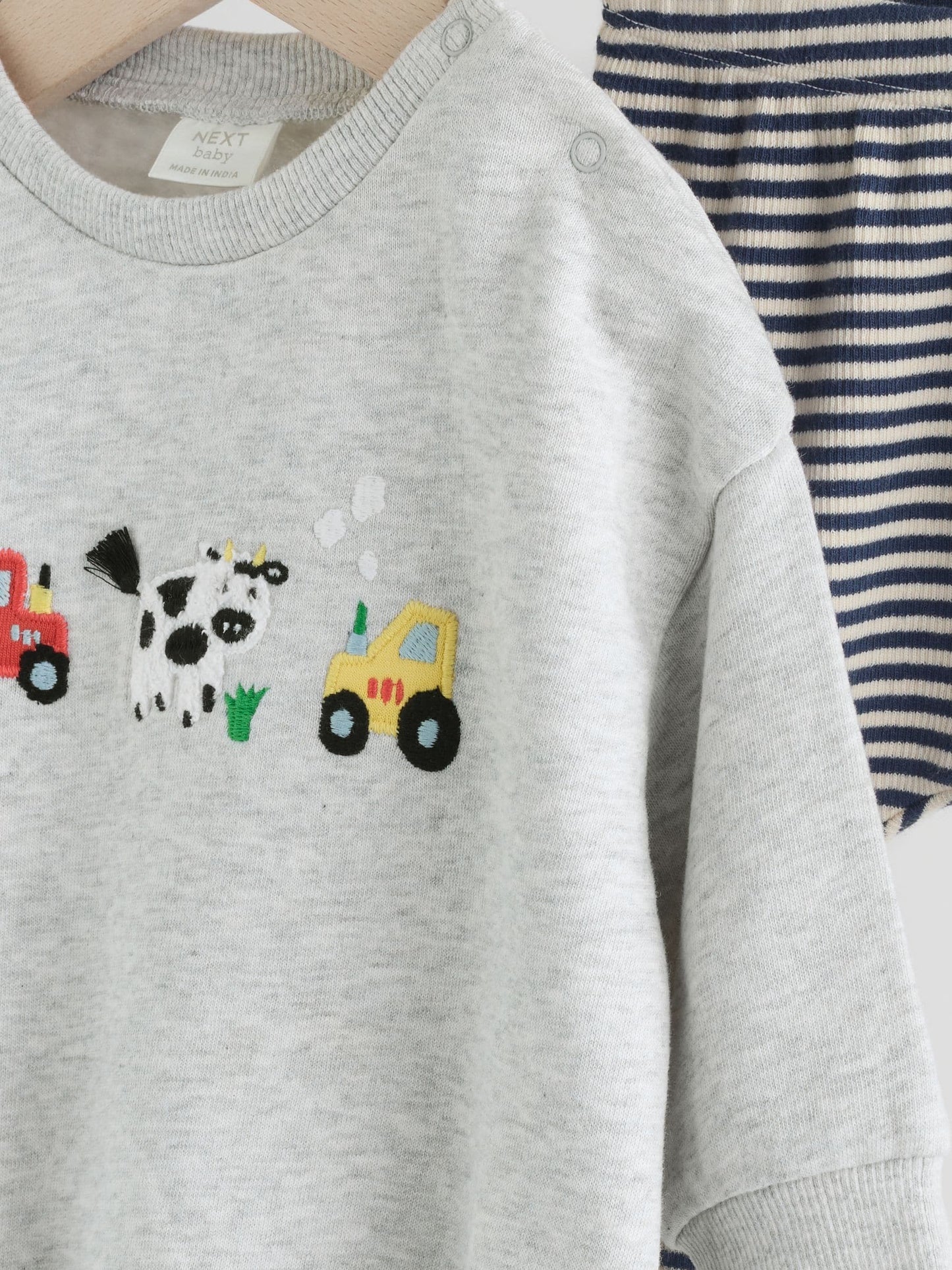 Grey Farm Character Baby Sweatshirt and Leggings Set (0mths-3yrs) image 5