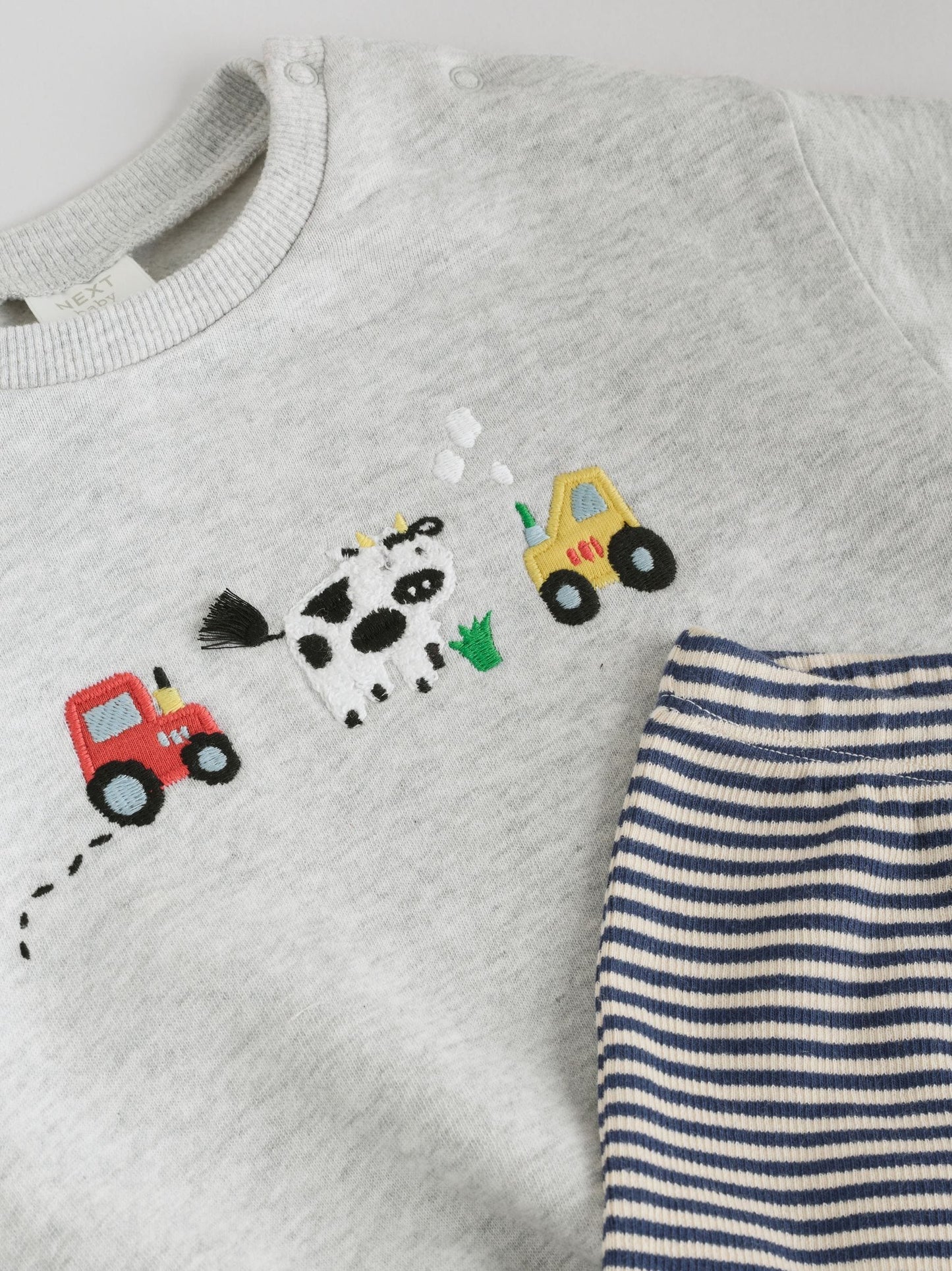 Grey Farm Character Baby Sweatshirt and Leggings Set (0mths-3yrs) image 6