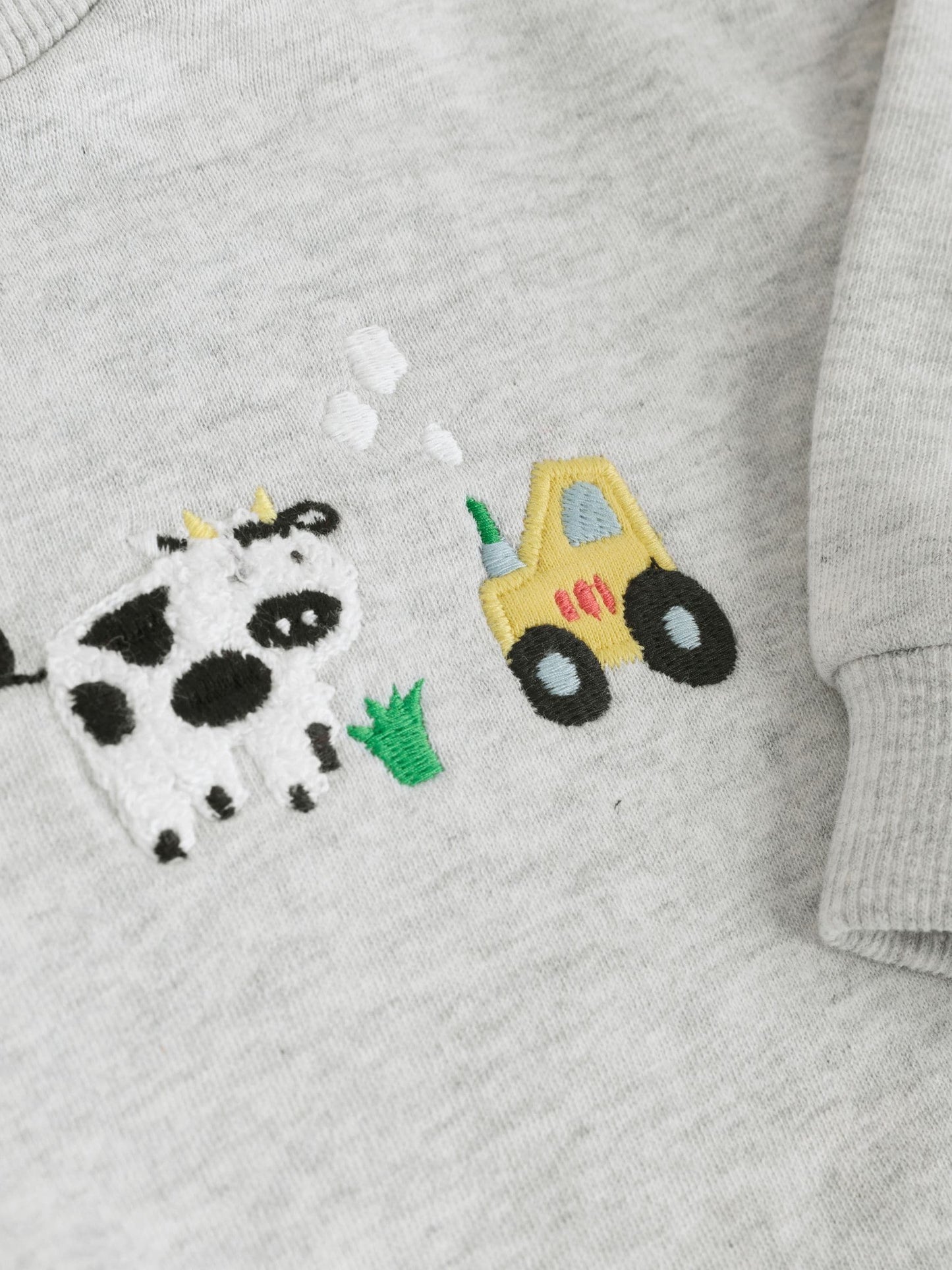 Grey Farm Character Baby Sweatshirt and Leggings Set (0mths-3yrs) image 7