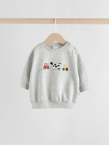 Dsiney Kidz - Grey Farm Character Baby Sweatshirt and Leggings Set (0mths-3yrs) image 7