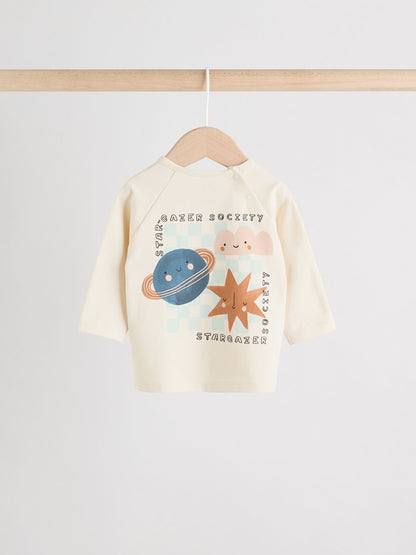 Blue Space Baby Top and Leggings Set 2 Piece (0mths-3yrs) image 4