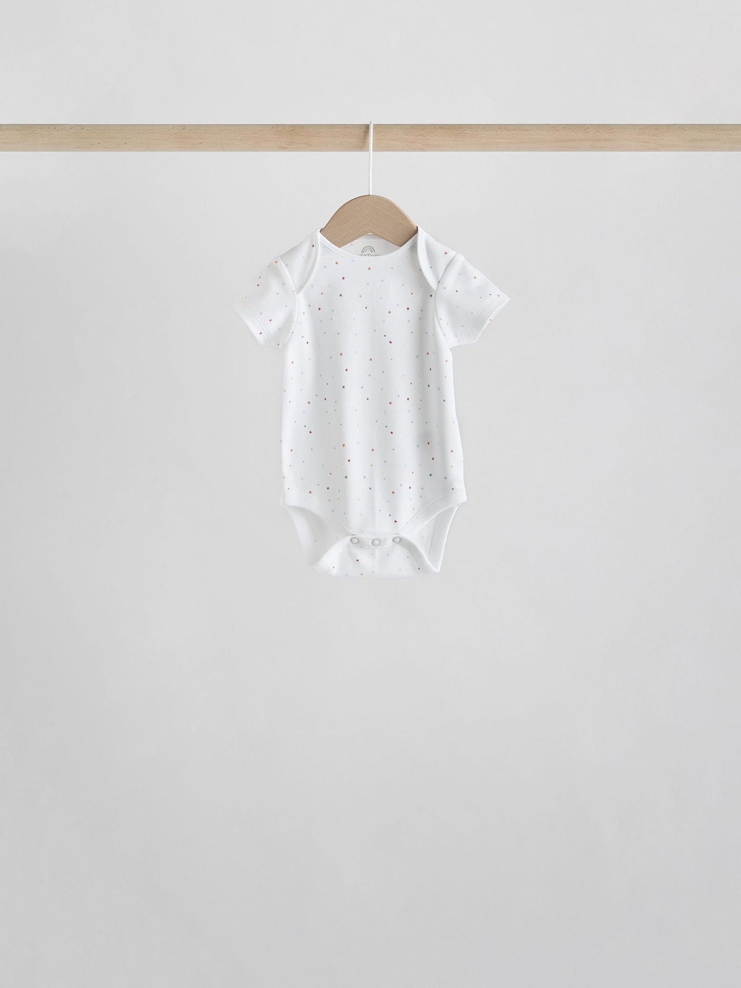 White Character 5 Pack Baby Short Sleeve Bodysuits image 6