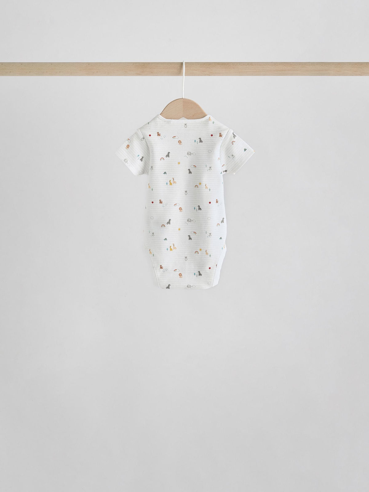 Dsiney Kidz - White Character 5 Pack Baby Short Sleeve Bodysuits image 8