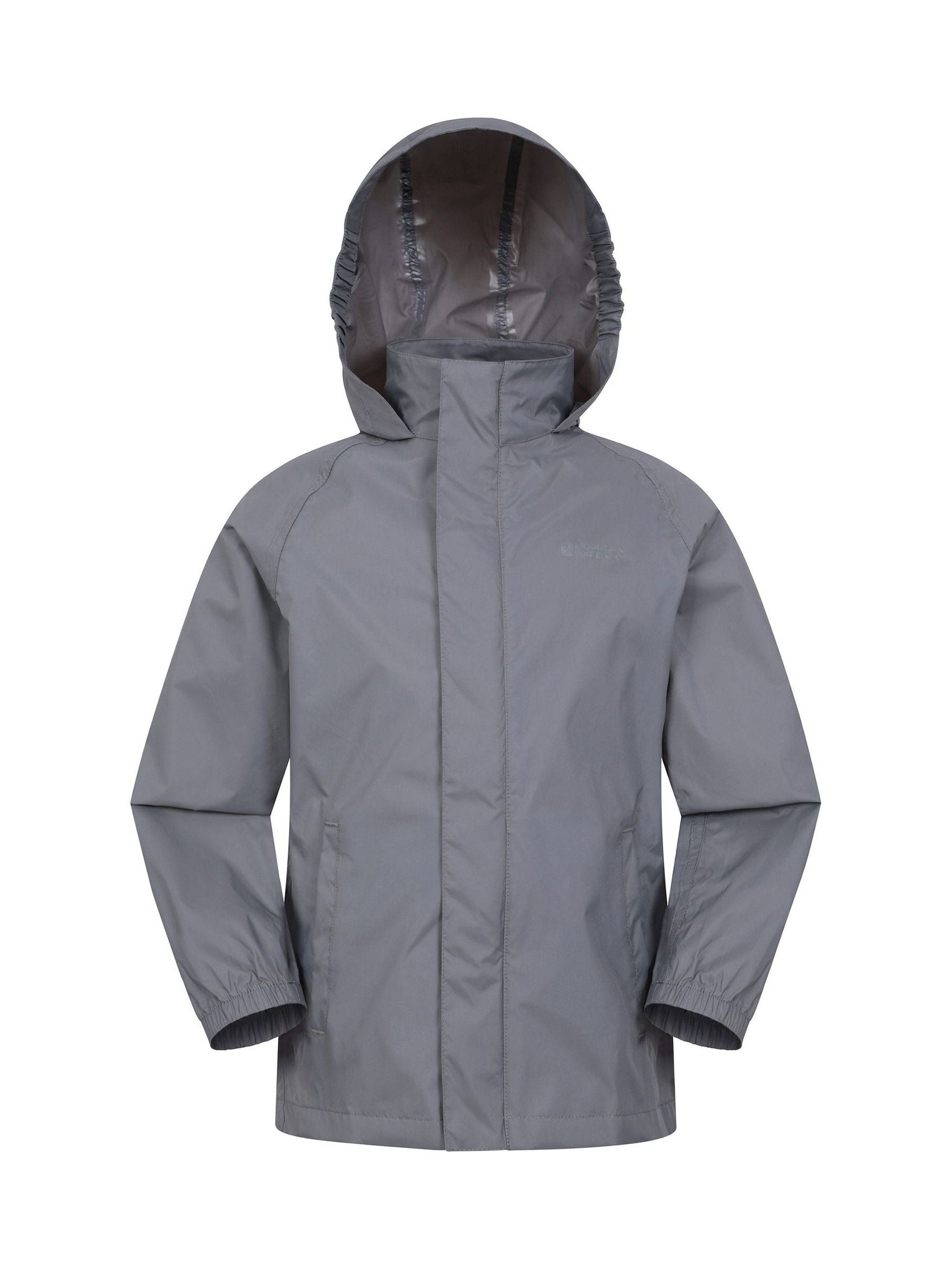 Dsiney Kidz - Mountain Warehouse Grey Pakka II Waterproof Jacket image 1