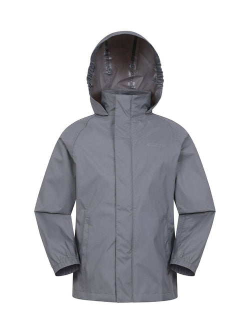 Dsiney Kidz - Mountain Warehouse Grey Pakka II Waterproof Jacket image 1