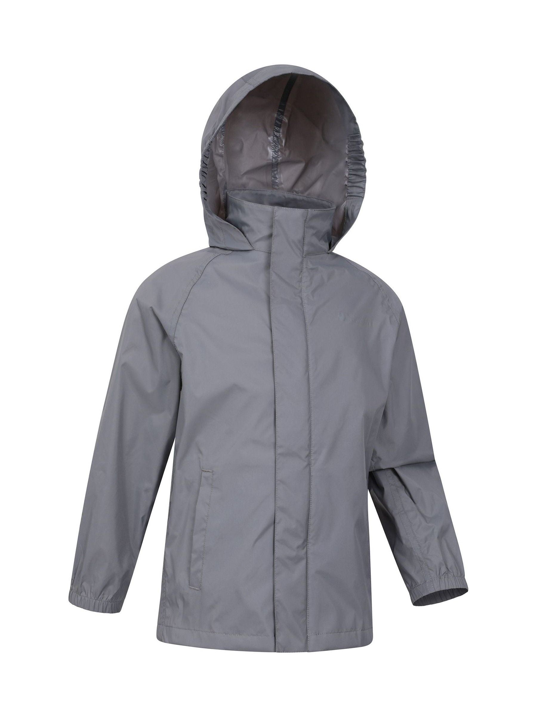 Dsiney Kidz - Mountain Warehouse Grey Pakka II Waterproof Jacket image 3