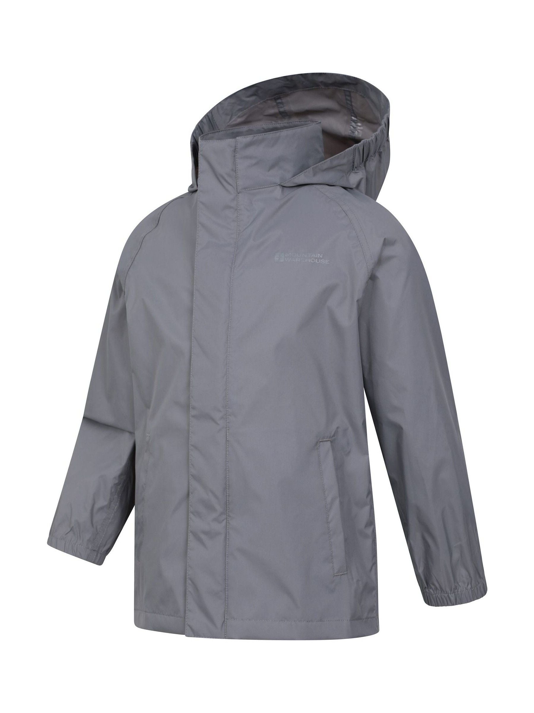 Dsiney Kidz - Mountain Warehouse Grey Pakka II Waterproof Jacket image 4