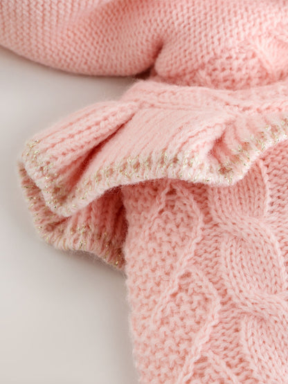 Baker by Ted Baker Knitted Bow Detail Coatigan image 5