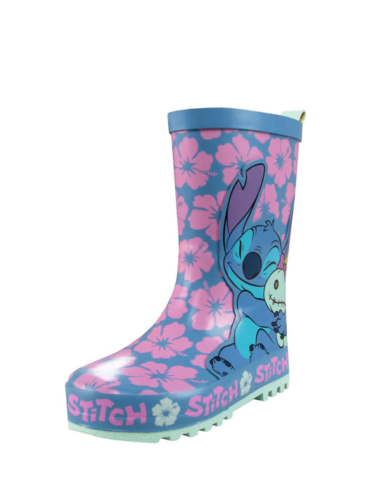 Dsiney Kidz - Character Blue Disney Lilo And Stitch Wellies image 1