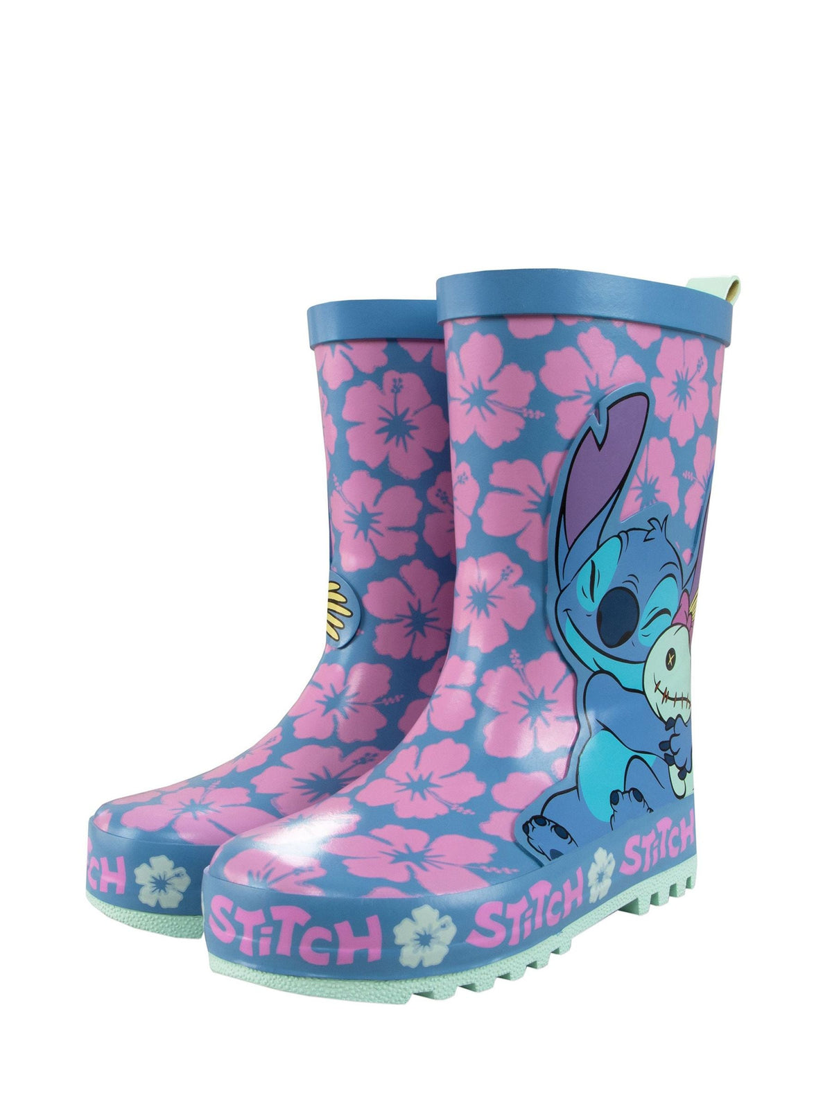 Dsiney Kidz - Character Blue Disney Lilo And Stitch Wellies image 5
