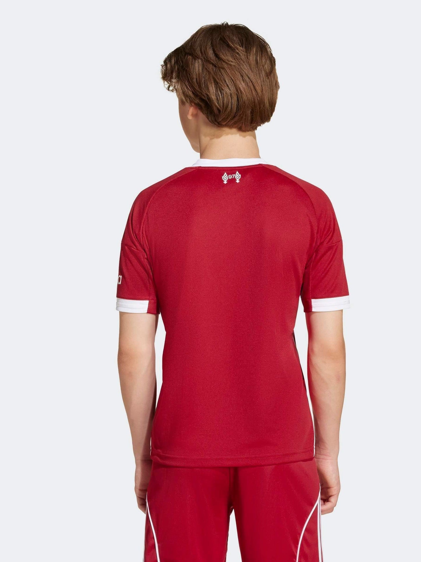 Dsiney Kidz - adidas Bright Red Kids Liverpool FC 25/26 Home Jersey image 3