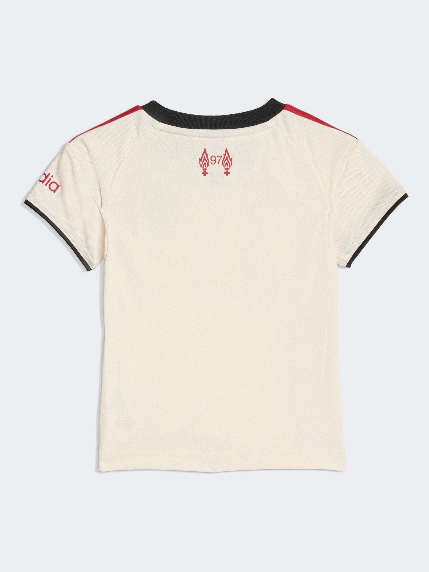Dsiney Kidz - adidas White/Black Baby Kids Liverpool FC 25/26 Away Kit image 2
