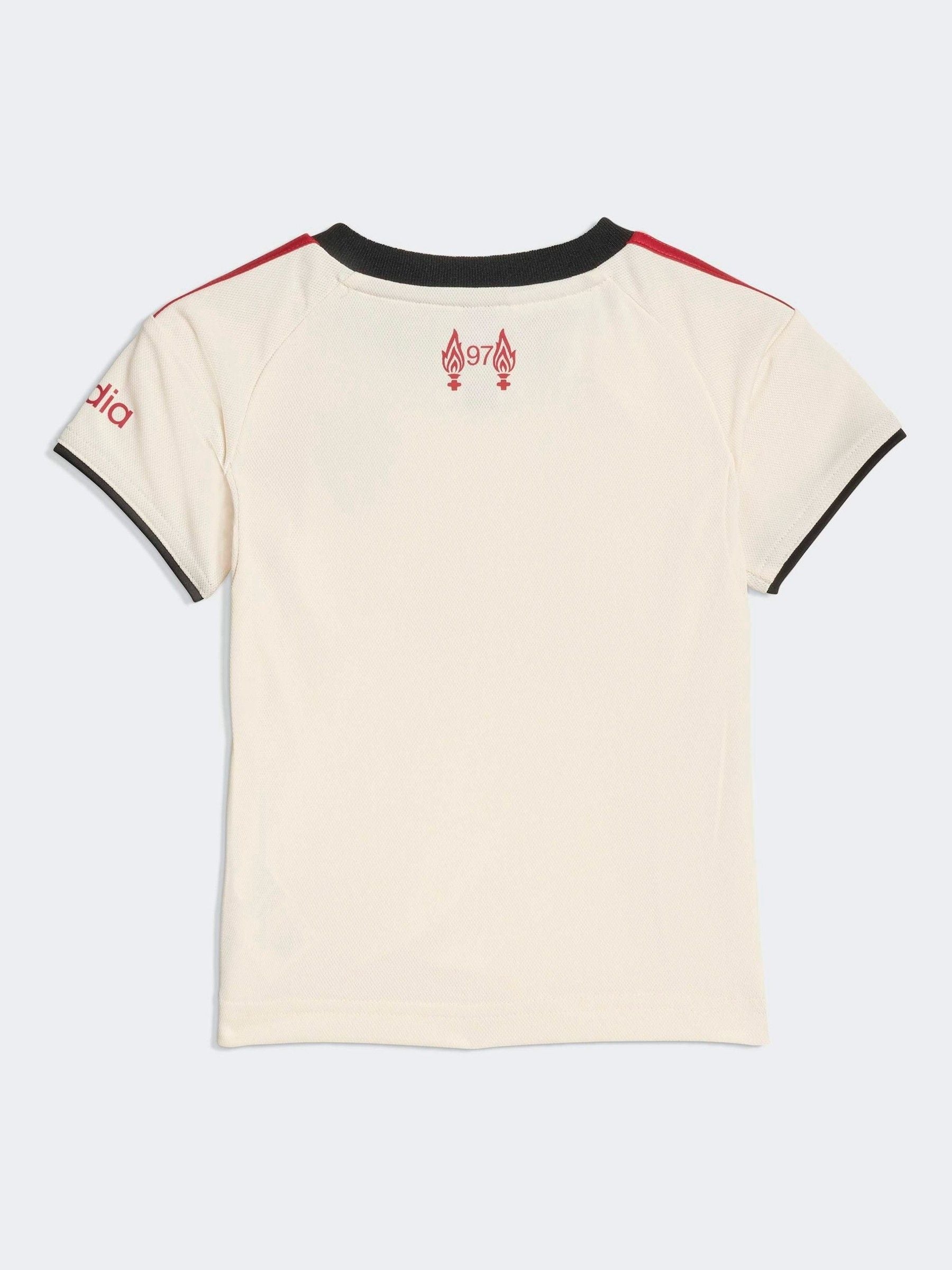 Dsiney Kidz - adidas White/Black Baby Kids Liverpool FC 25/26 Away Kit image 2