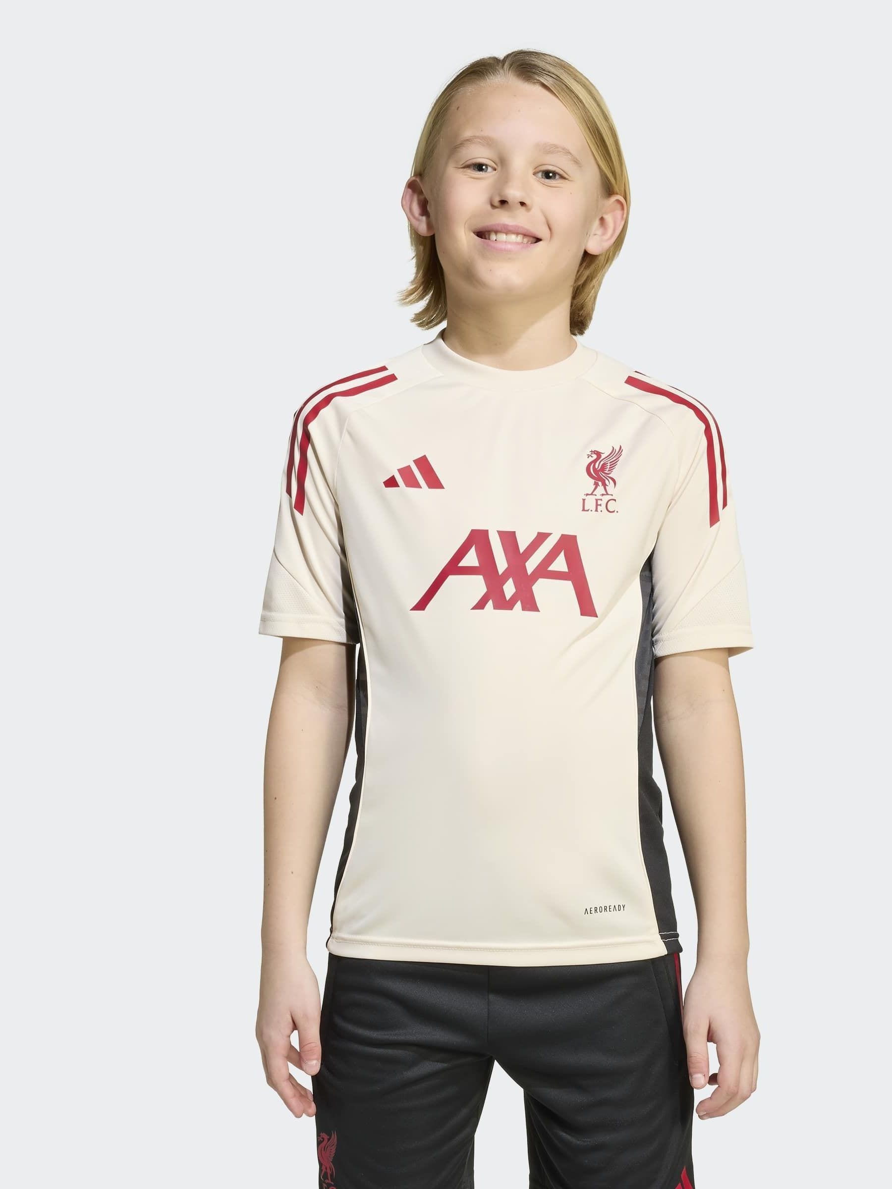 Dsiney Kidz - adidas White Kids Liverpool FC Tiro 25 Competition Training Jersey image 1