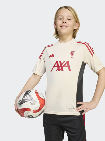 Dsiney Kidz - adidas White Kids Liverpool FC Tiro 25 Competition Training Jersey image 4