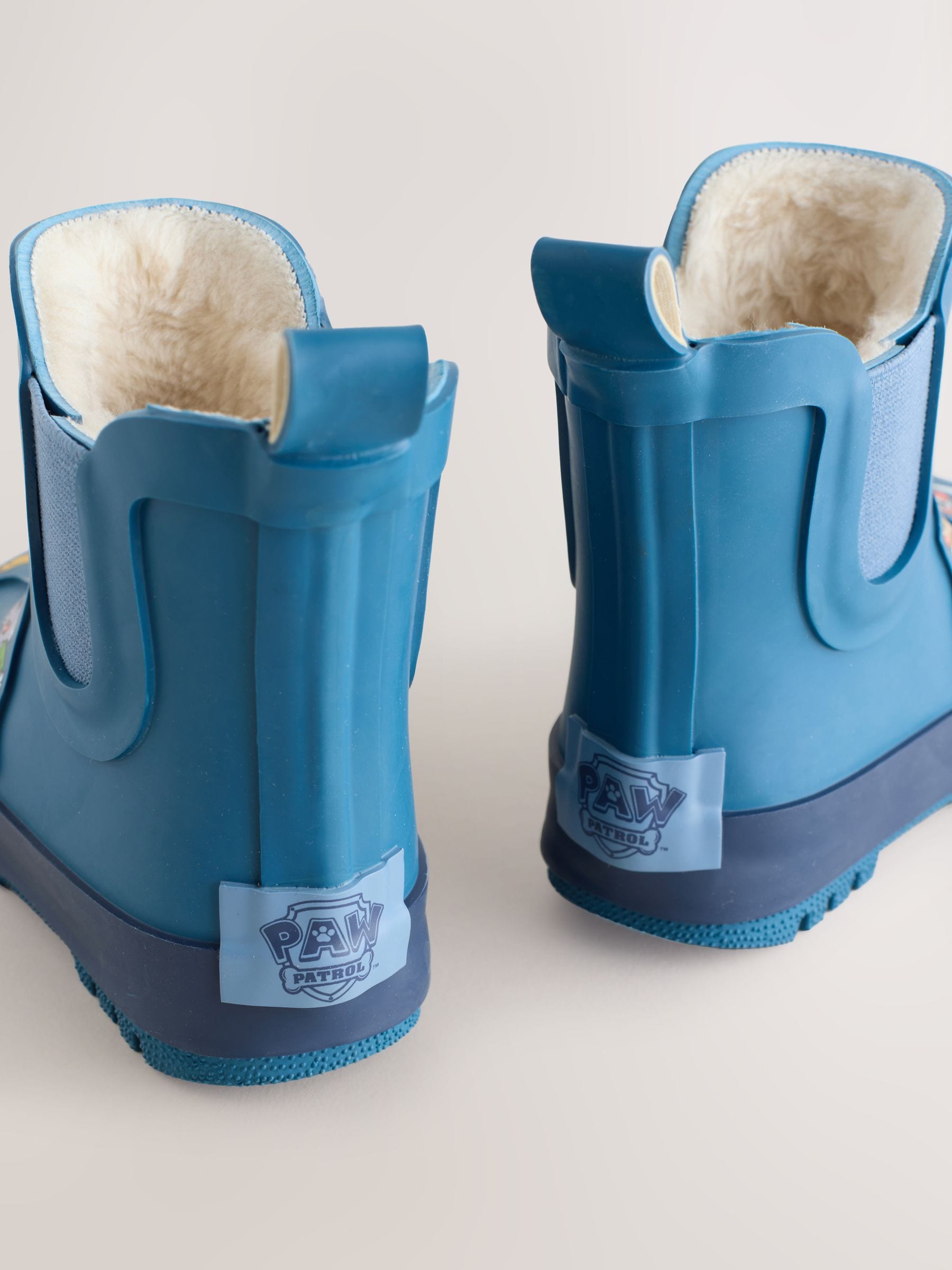 Blue Paw Patrol Warm Lined Ankle Wellies image 2