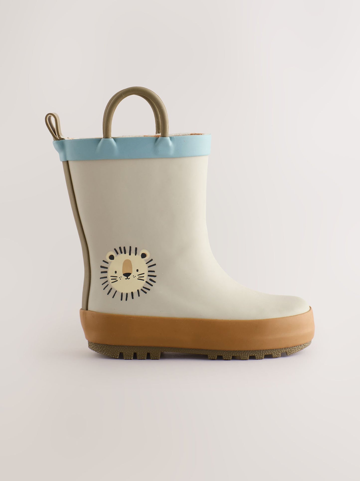 Neutral Lion Handle Pull On Wellies image 5