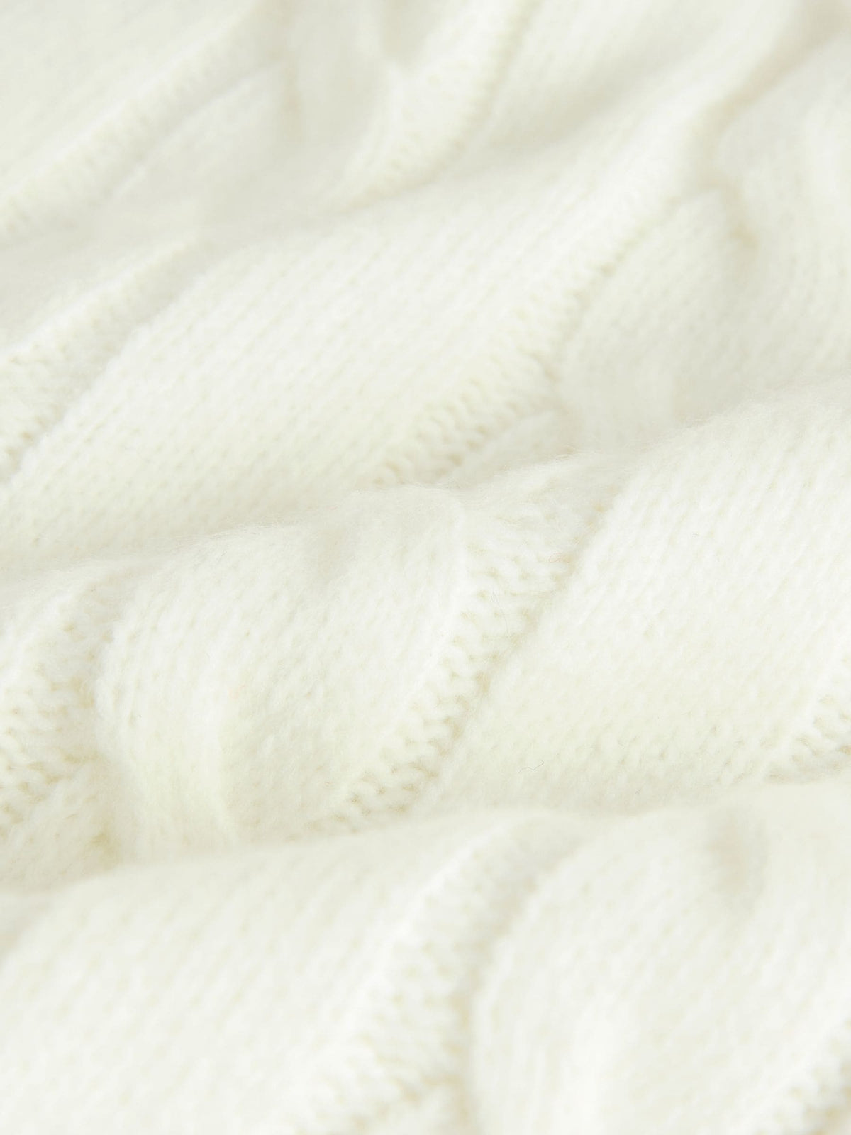 Ecru White Cable Knit Crew Neck Jumper (3mths-7yrs) - image 7
