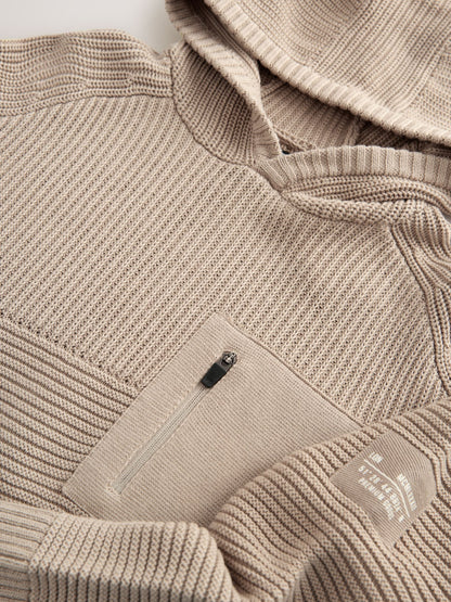 Dsiney Kidz - Neutral Utility Knitted Hoodie (3-16yrs) image 10