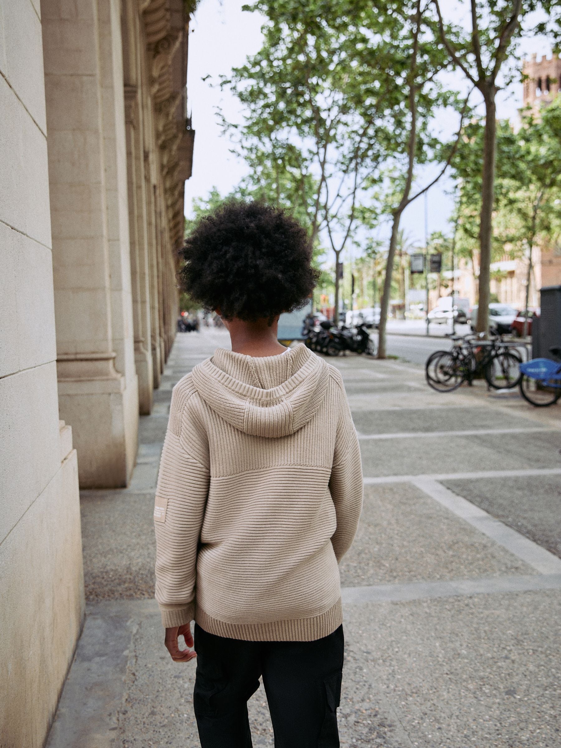 Dsiney Kidz - Neutral Utility Knitted Hoodie (3-16yrs) image 4