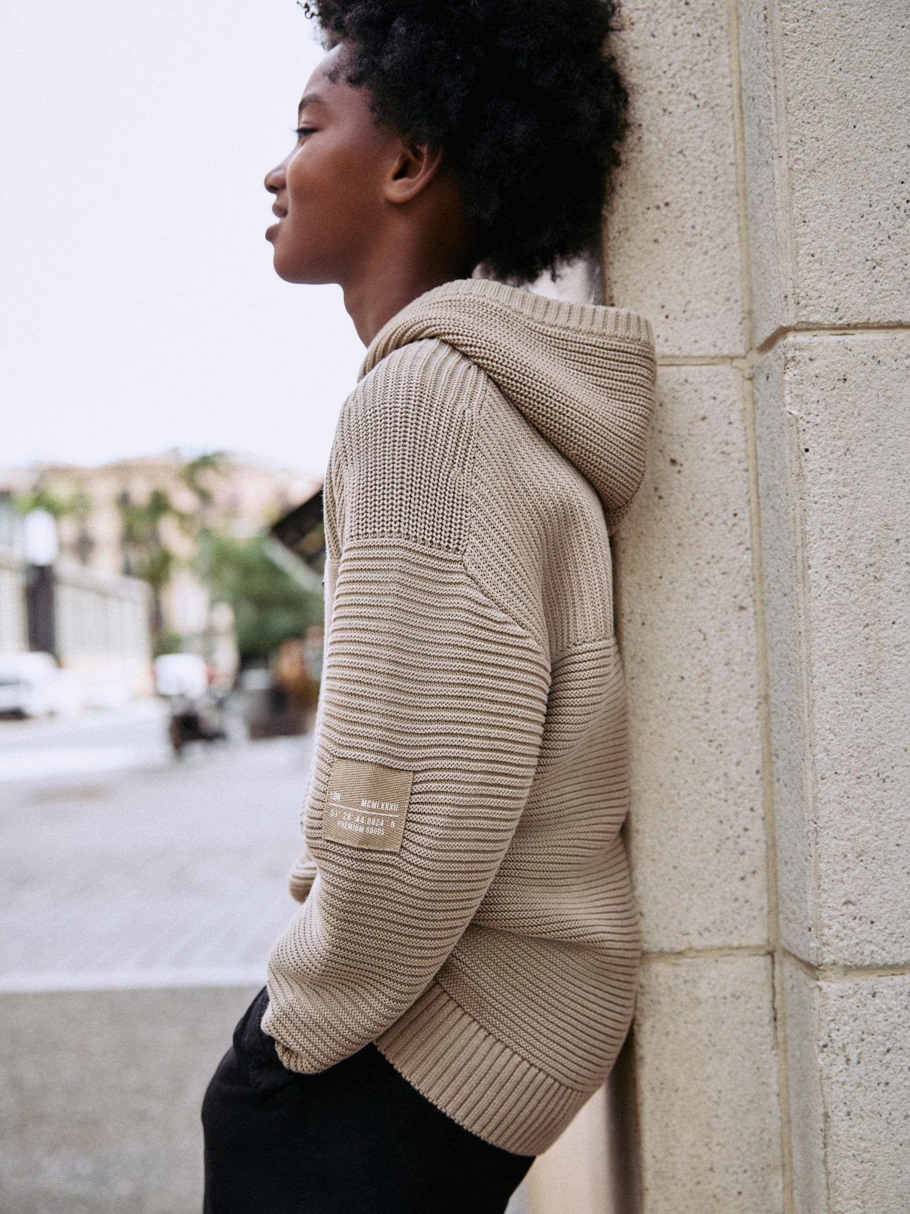 Dsiney Kidz - Neutral Utility Knitted Hoodie (3-16yrs) image 6