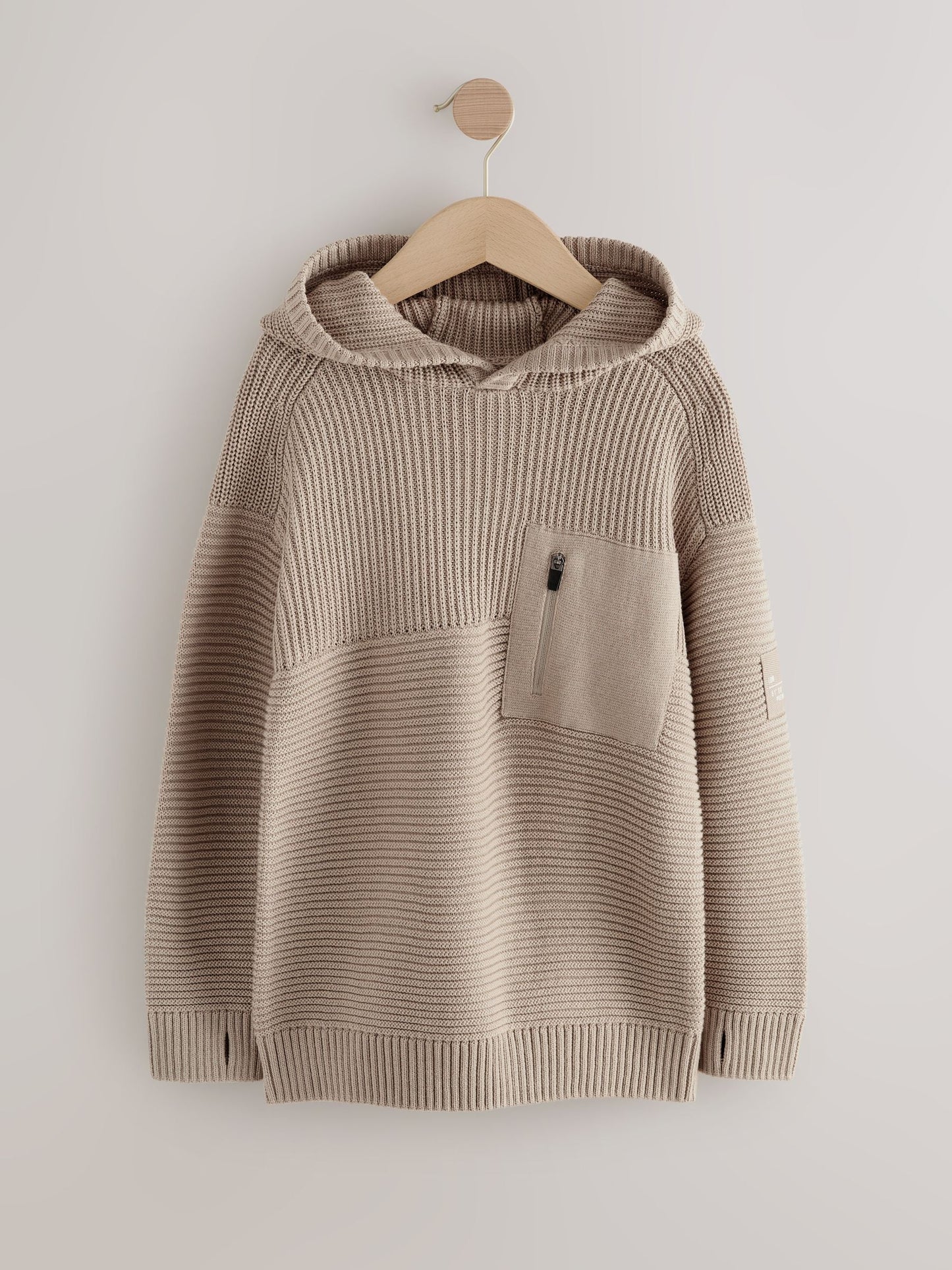 Dsiney Kidz - Neutral Utility Knitted Hoodie (3-16yrs) image 7