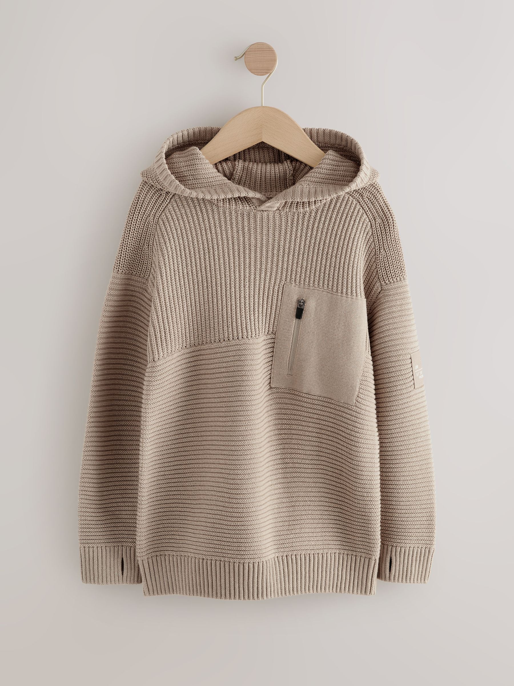 Dsiney Kidz - Neutral Utility Knitted Hoodie (3-16yrs) image 7