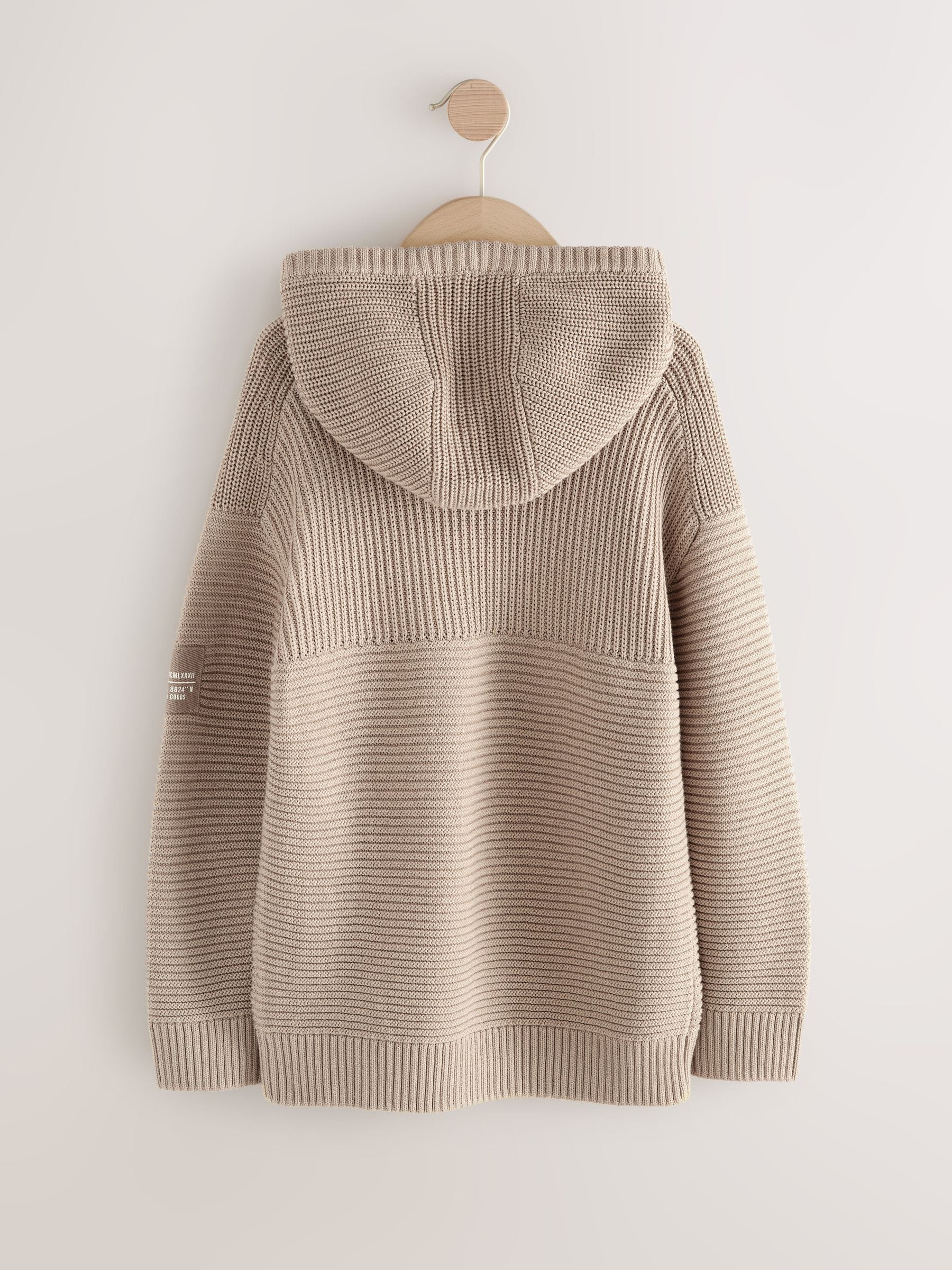 Dsiney Kidz - Neutral Utility Knitted Hoodie (3-16yrs) image 8