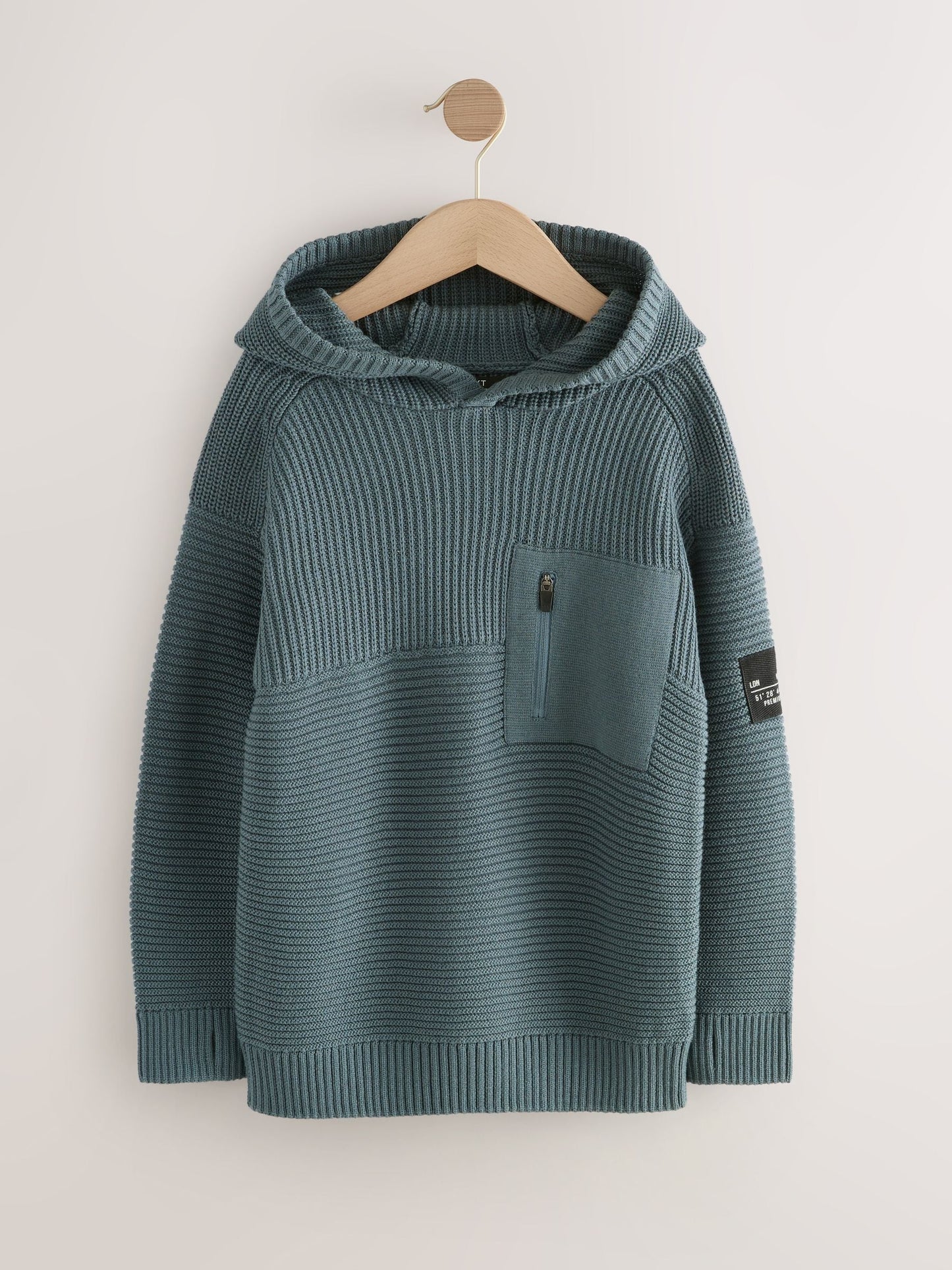 Dsiney Kidz - Blue Utility Knitted Hoodie (3-16yrs) image 6