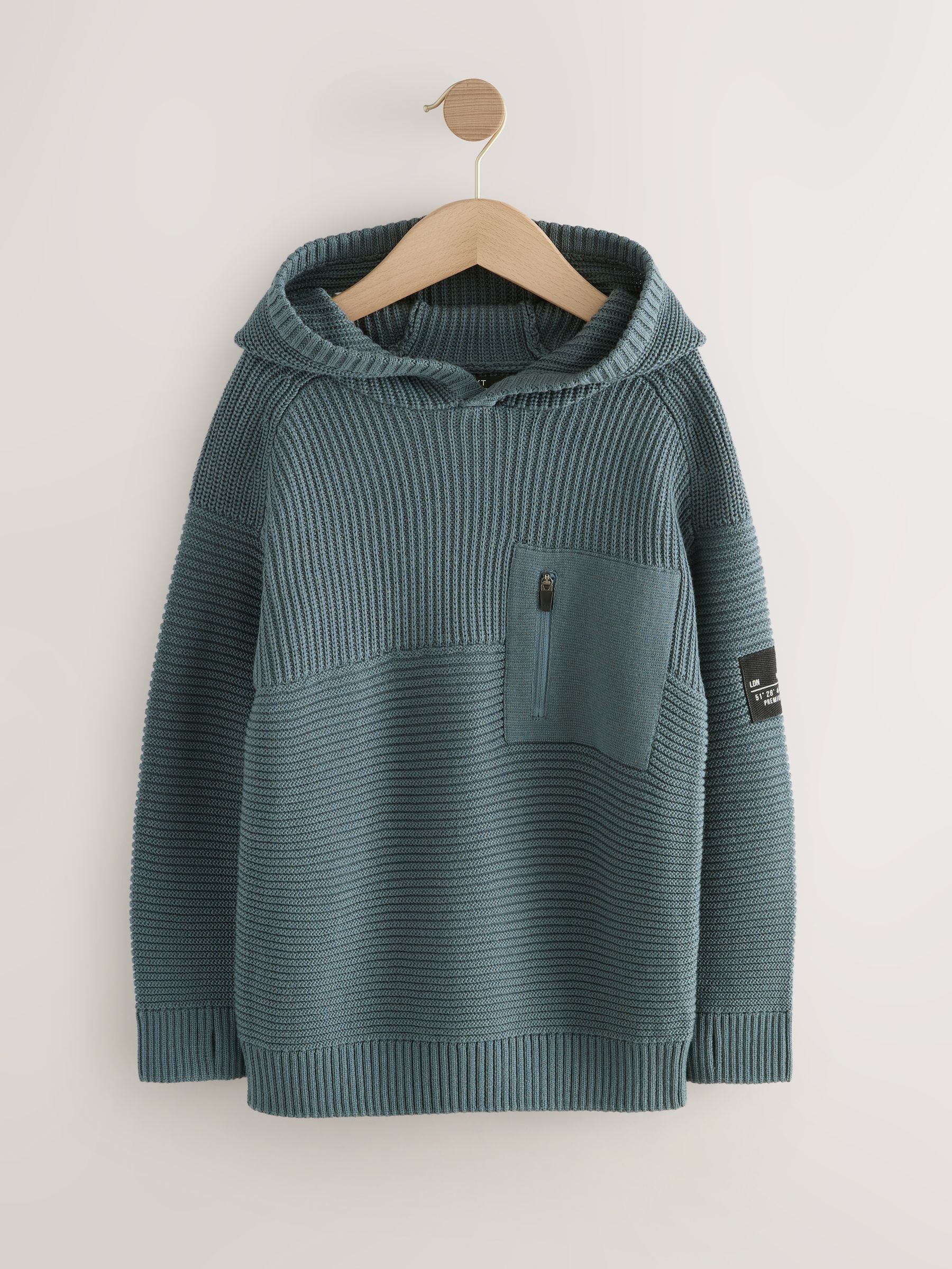 Dsiney Kidz - Blue Utility Knitted Hoodie (3-16yrs) image 6