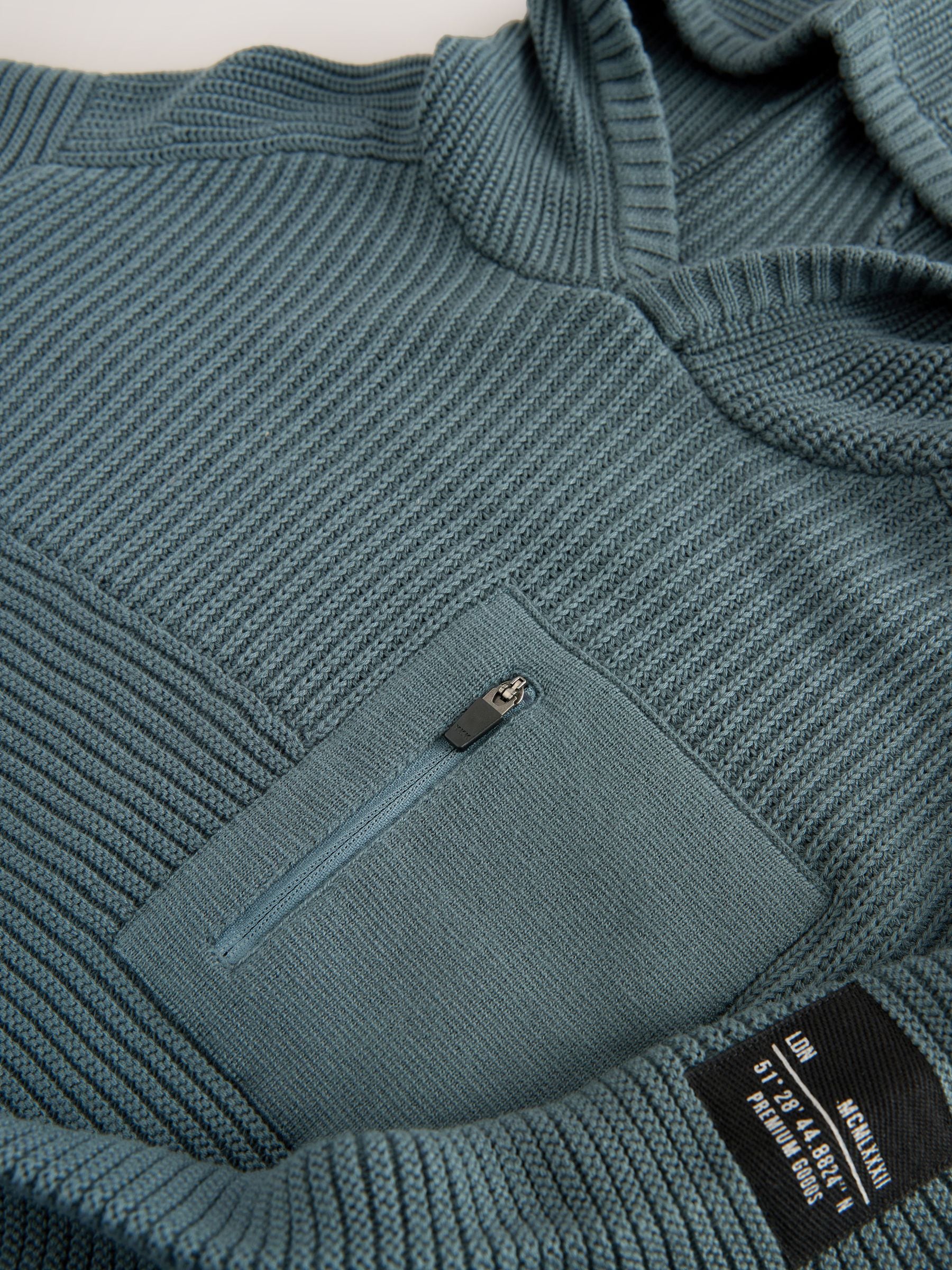 Dsiney Kidz - Blue Utility Knitted Hoodie (3-16yrs) image 9