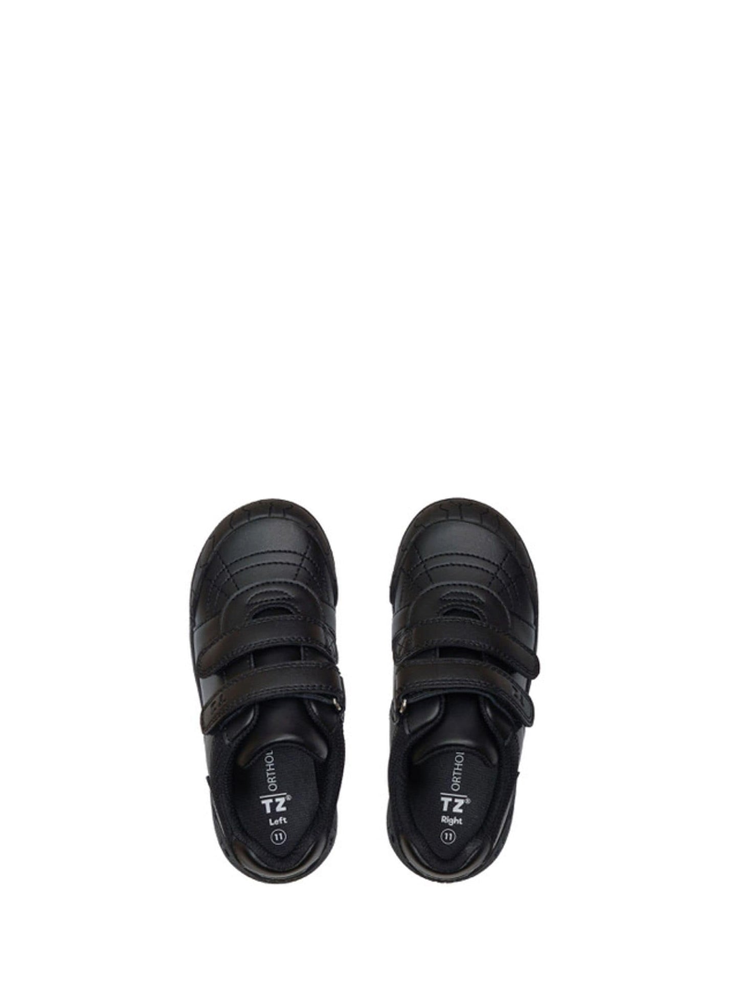 Toezone Black Rebel Dinosaur Print School Shoes image 4
