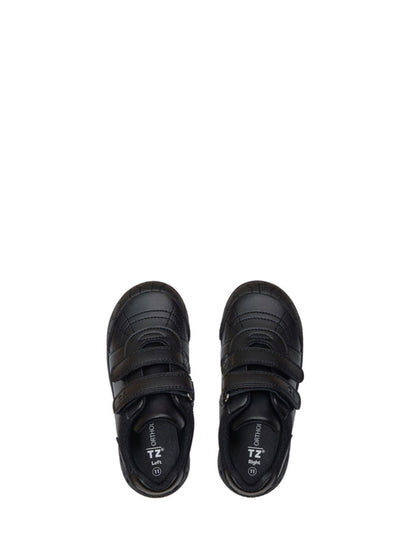 Toezone Black Rebel Dinosaur Print School Shoes image 4