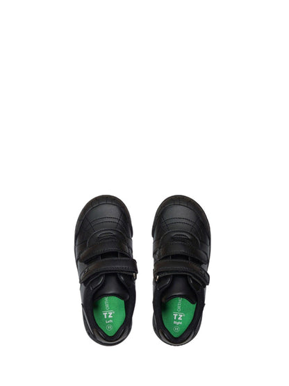 Toezone Black Dex Dinosaur Print School Shoes image 3