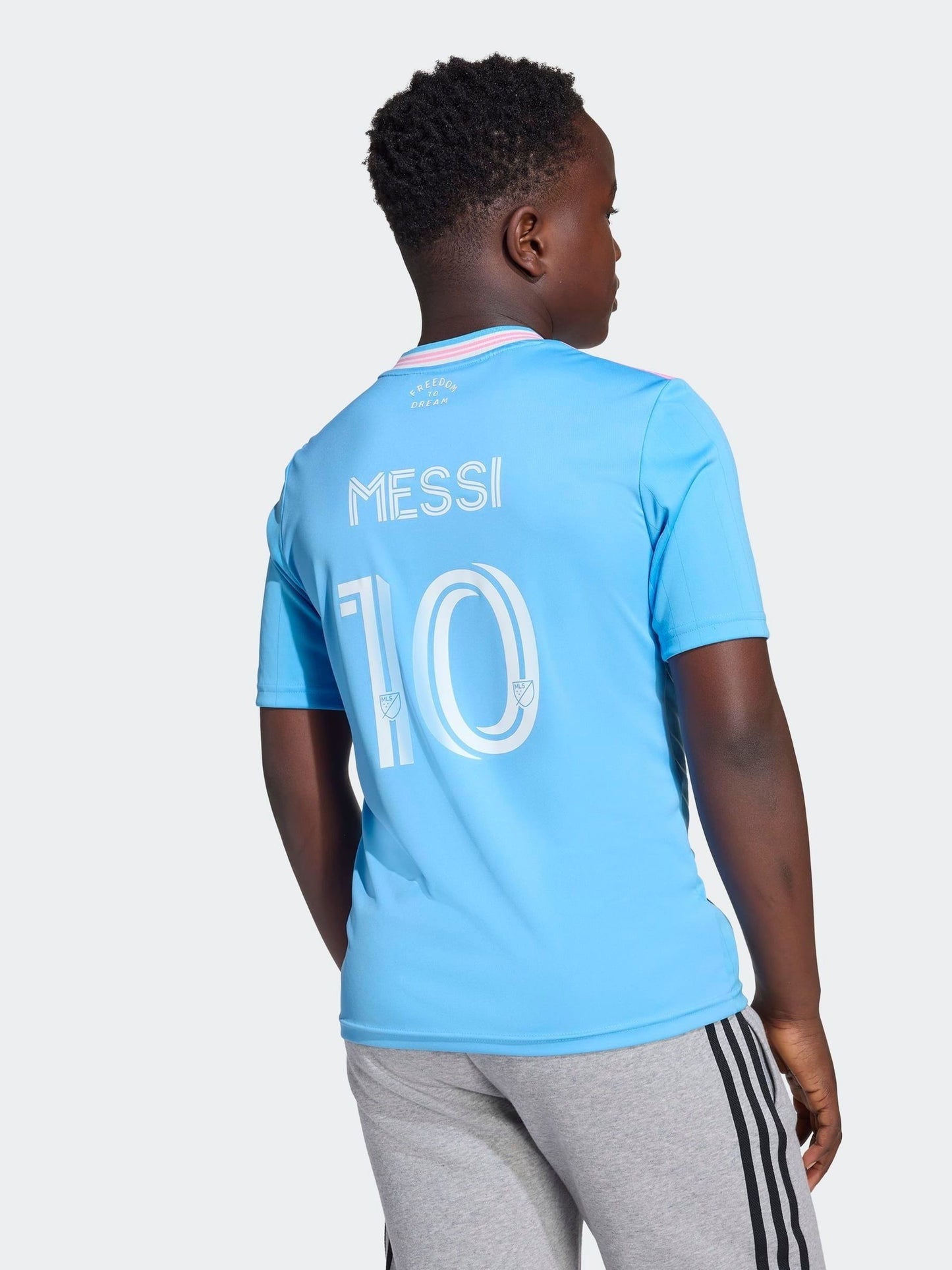 Dsiney Kidz - adidas Blue Kids Inter Miami CF 25/26 Third Messi Jersey image 2