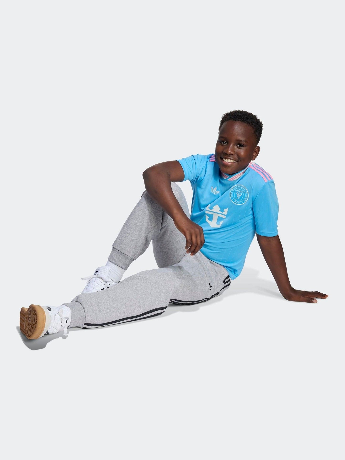 Dsiney Kidz - adidas Blue Kids Inter Miami CF 25/26 Third Messi Jersey image 3