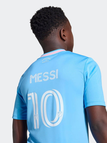 Dsiney Kidz - adidas Blue Kids Inter Miami CF 25/26 Third Messi Jersey image 5
