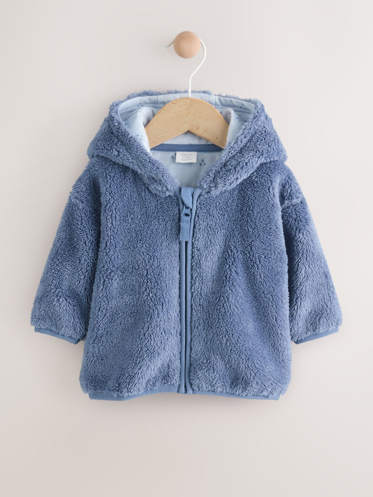 Dsiney Kidz - Navy Fleece Zip Through Baby Jacket (0-18mths) image 1