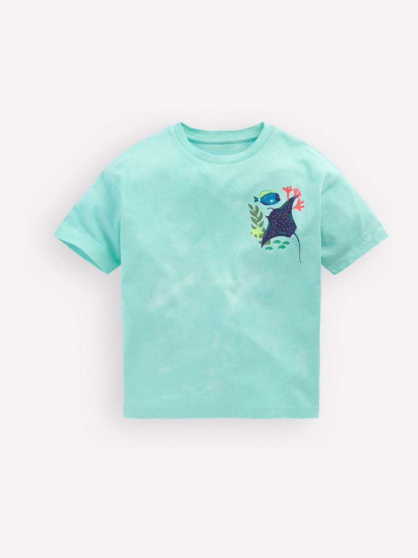 Boden Pink Front & Back Graphic T-Shirt image 2