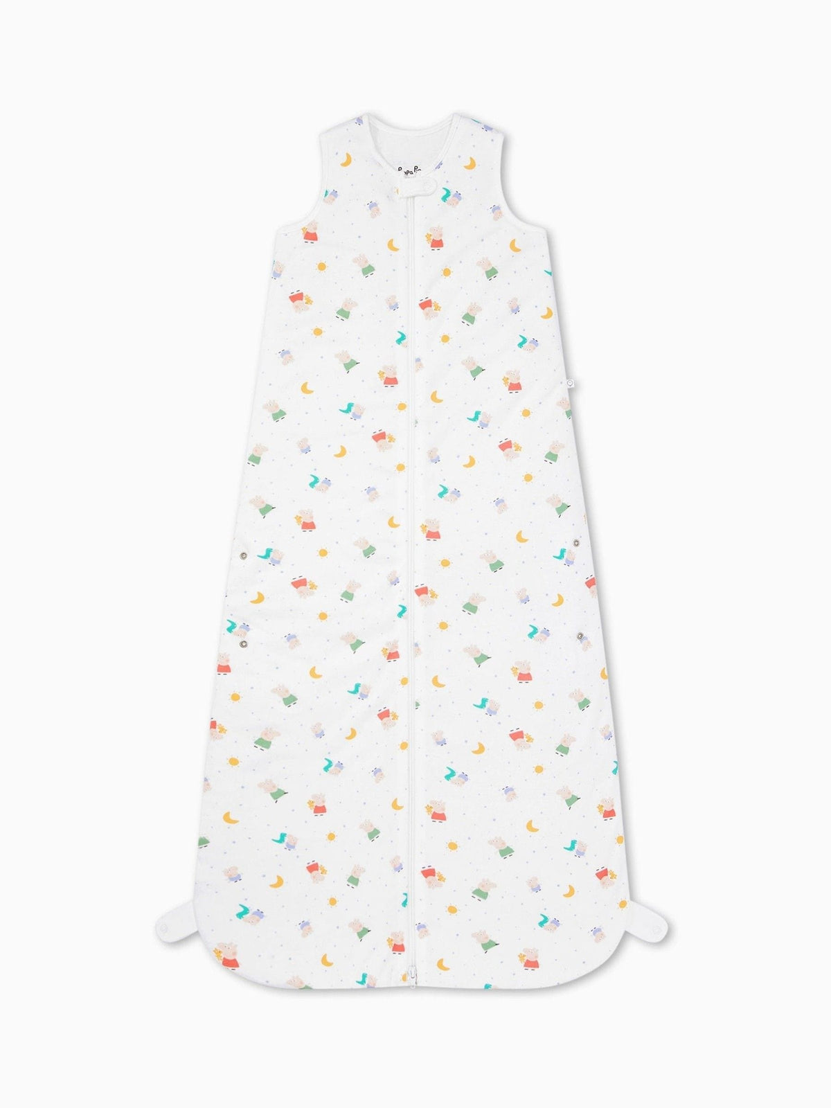 MORI Cream Peppa Pig Print Front Opening Sleeping 1.5 TOG Bag - image 2